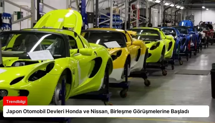 Japon Otomobil Devleri Honda ve Nissan, Birleşme Görüşmelerine Başladı