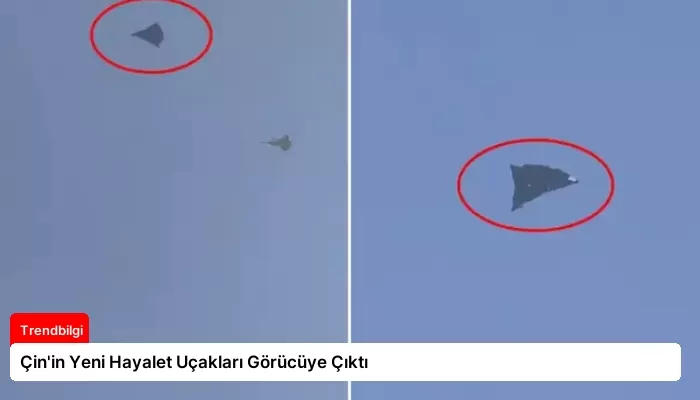 Çin’in Yeni Hayalet Uçakları Görücüye Çıktı
