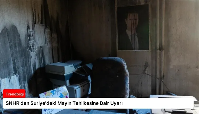 SNHR’den Suriye’deki Mayın Tehlikesine Dair Uyarı