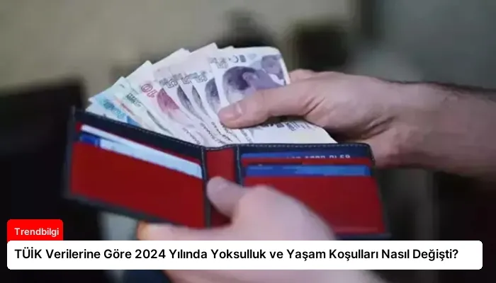 TÜİK Verilerine Göre 2024 Yılında Yoksulluk ve Yaşam Koşulları Nasıl Değişti?