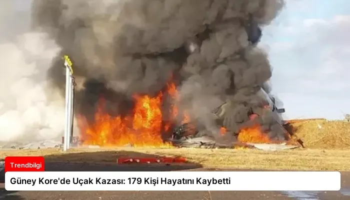 Güney Kore’de Uçak Kazası: 179 Kişi Hayatını Kaybetti