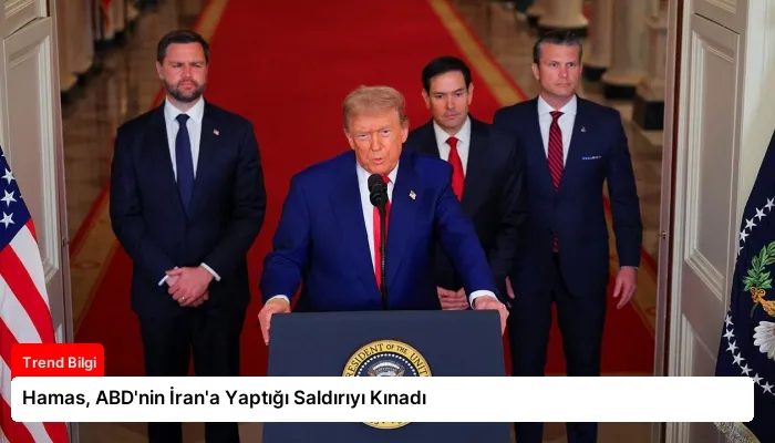 Hamas, ABD’nin İran’a Yaptığı Saldırıyı Kınadı