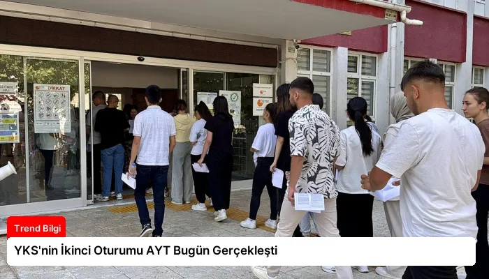 YKS’nin İkinci Oturumu AYT Bugün Gerçekleşti