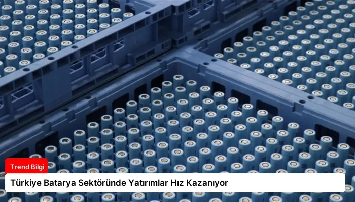 Türkiye Batarya Sektöründe Yatırımlar Hız Kazanıyor