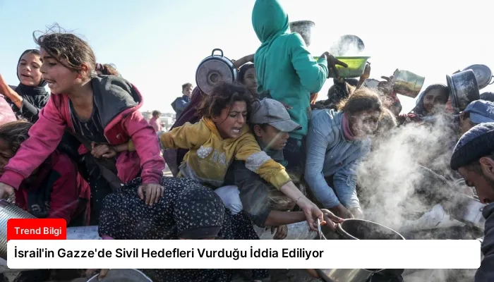 İsrail’in Gazze’de Sivil Hedefleri Vurduğu İddia Ediliyor