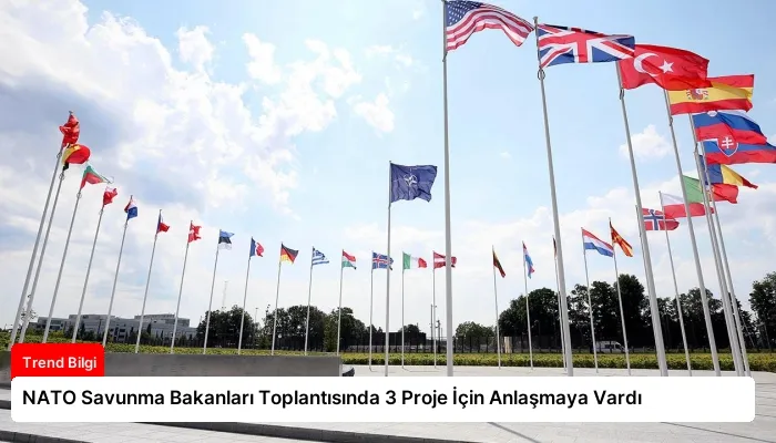 NATO Savunma Bakanları Toplantısında 3 Proje İçin Anlaşmaya Vardı