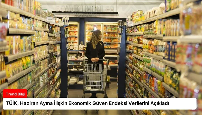 TÜİK, Haziran Ayına İlişkin Ekonomik Güven Endeksi Verilerini Açıkladı