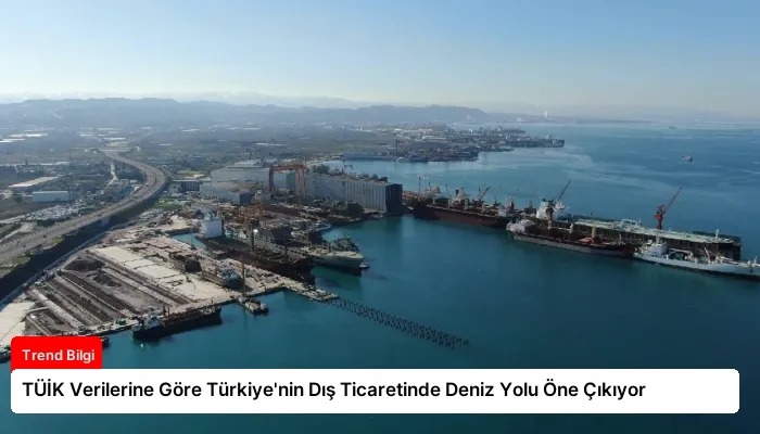 TÜİK Verilerine Göre Türkiye’nin Dış Ticaretinde Deniz Yolu Öne Çıkıyor