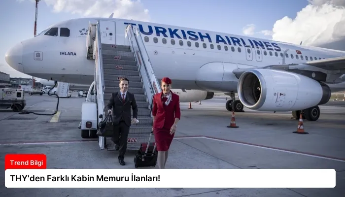 THY’den Farklı Kabin Memuru İlanları!