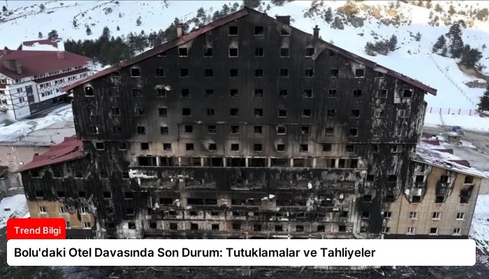Bolu’daki Otel Davasında Son Durum: Tutuklamalar ve Tahliyeler