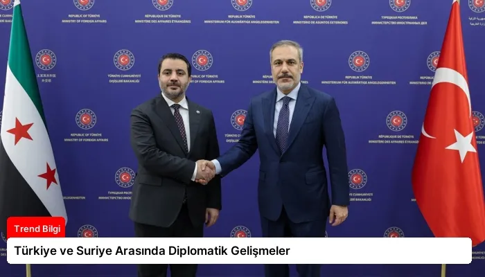 Türkiye ve Suriye Arasında Diplomatik Gelişmeler