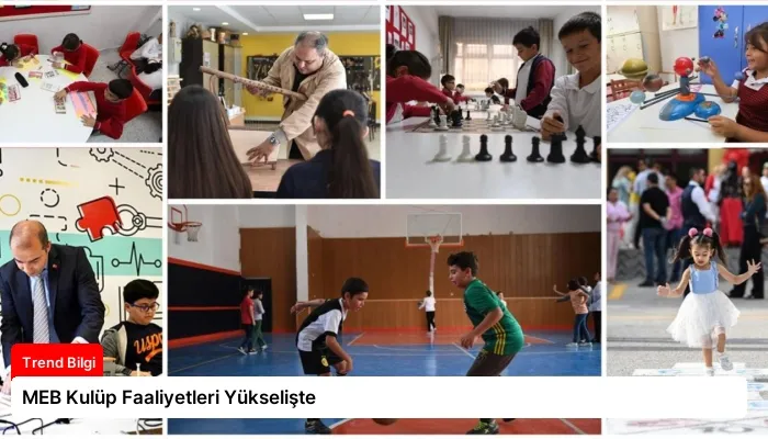 MEB Kulüp Faaliyetleri Yükselişte