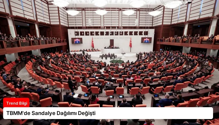 TBMM’de Sandalye Dağılımı Değişti