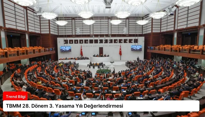 TBMM 28. Dönem 3. Yasama Yılı Değerlendirmesi