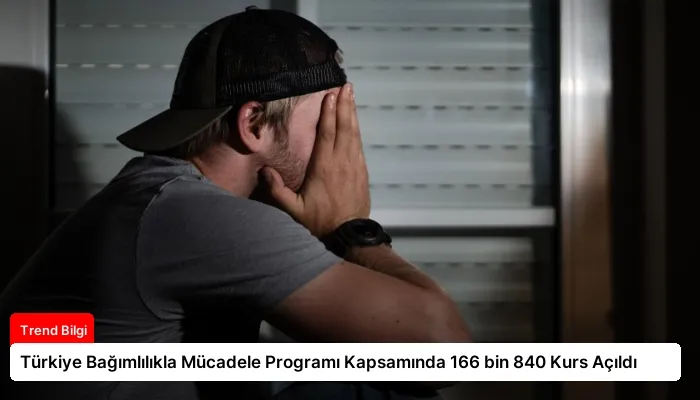 Türkiye Bağımlılıkla Mücadele Programı Kapsamında 166 bin 840 Kurs Açıldı
