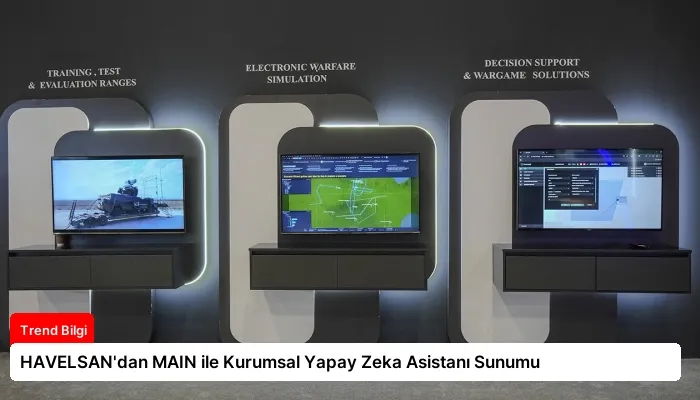 HAVELSAN’dan MAIN ile Kurumsal Yapay Zeka Asistanı Sunumu