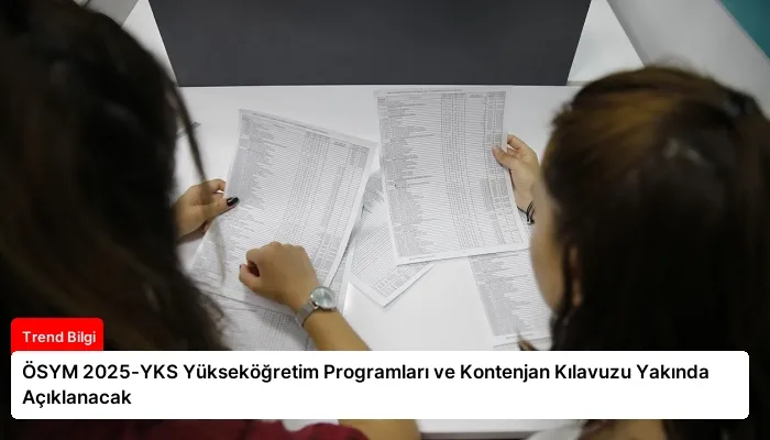 ÖSYM 2025-YKS Yükseköğretim Programları ve Kontenjan Kılavuzu Yakında Açıklanacak