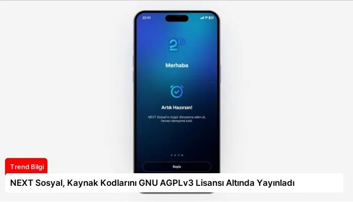 NEXT Sosyal, Kaynak Kodlarını GNU AGPLv3 Lisansı Altında Yayınladı