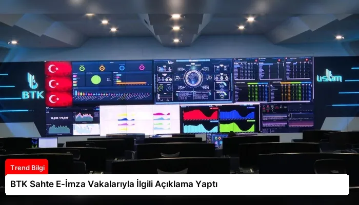 BTK Sahte E-İmza Vakalarıyla İlgili Açıklama Yaptı