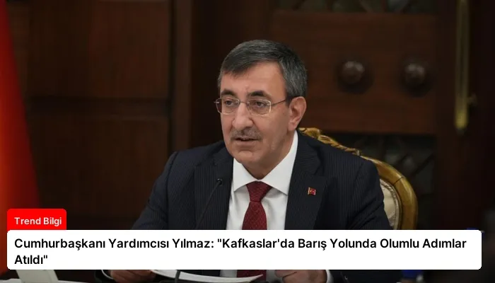 Cumhurbaşkanı Yardımcısı Yılmaz: “Kafkaslar’da Barış Yolunda Olumlu Adımlar Atıldı”