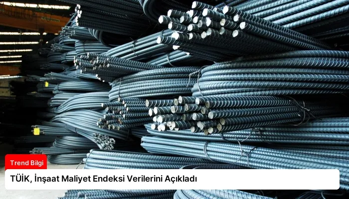 TÜİK, İnşaat Maliyet Endeksi Verilerini Açıkladı