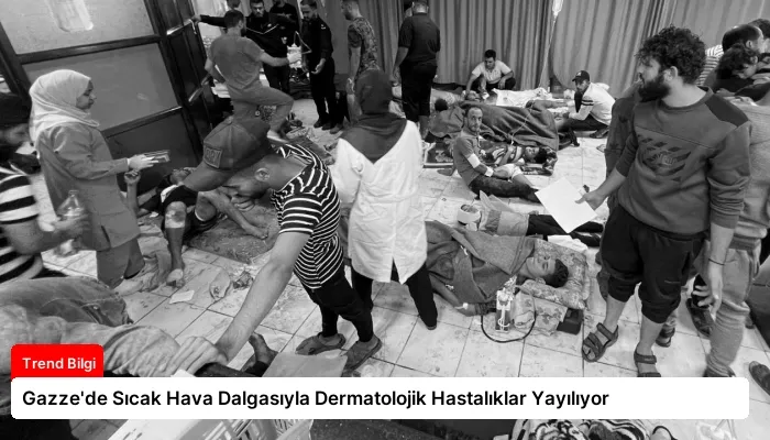 Gazze’de Sıcak Hava Dalgasıyla Dermatolojik Hastalıklar Yayılıyor