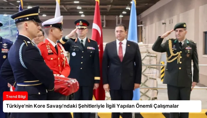 Türkiye’nin Kore Savaşı’ndaki Şehitleriyle İlgili Yapılan Önemli Çalışmalar
