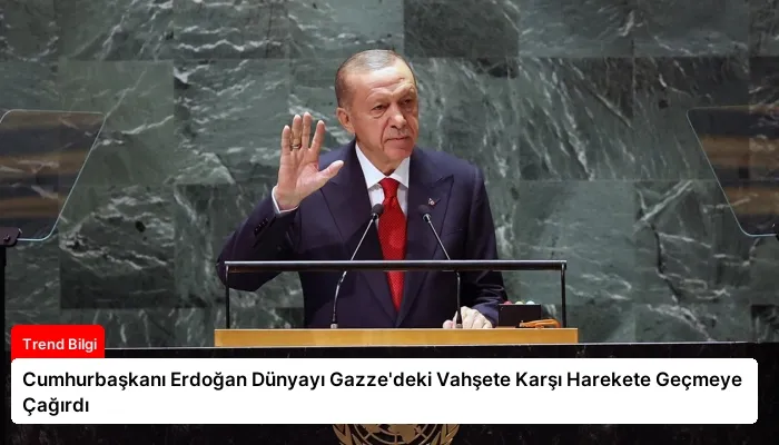 Cumhurbaşkanı Erdoğan Dünyayı Gazze’deki Vahşete Karşı Harekete Geçmeye Çağırdı