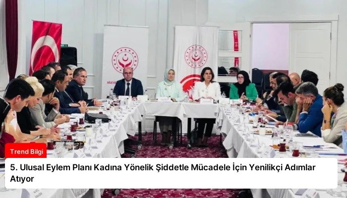 5. Ulusal Eylem Planı Kadına Yönelik Şiddetle Mücadele İçin Yenilikçi Adımlar Atıyor