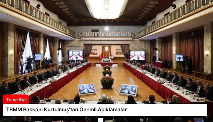 TBMM Başkanı Kurtulmuş’tan Önemli Açıklamalar