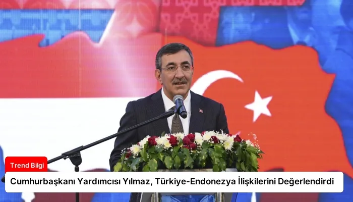 Cumhurbaşkanı Yardımcısı Yılmaz, Türkiye-Endonezya İlişkilerini Değerlendirdi