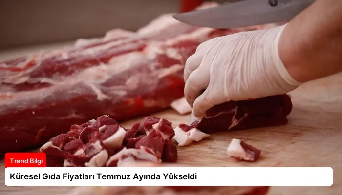 Küresel Gıda Fiyatları Temmuz Ayında Yükseldi