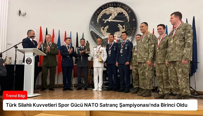 Türk Silahlı Kuvvetleri Spor Gücü NATO Satranç Şampiyonası’nda Birinci Oldu