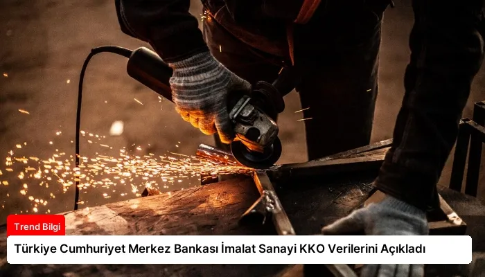 Türkiye Cumhuriyet Merkez Bankası İmalat Sanayi KKO Verilerini Açıkladı