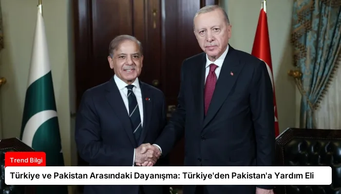 Türkiye ve Pakistan Arasındaki Dayanışma: Türkiye’den Pakistan’a Yardım Eli