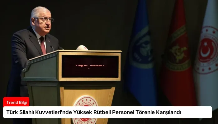 Türk Silahlı Kuvvetleri’nde Yüksek Rütbeli Personel Törenle Karşılandı