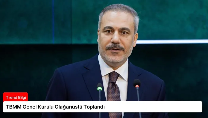 TBMM Genel Kurulu Olağanüstü Toplandı