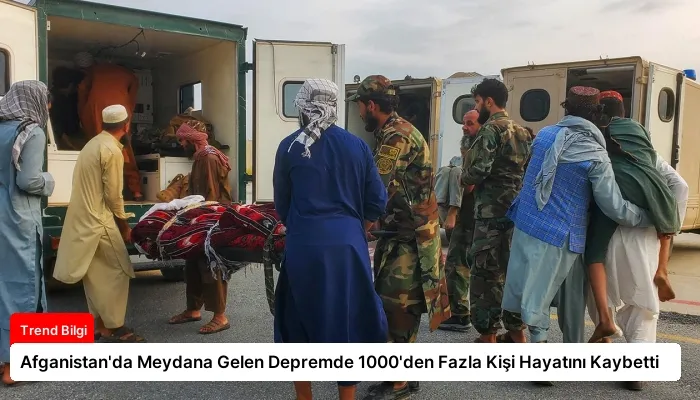 Afganistan’da Meydana Gelen Depremde 1000’den Fazla Kişi Hayatını Kaybetti