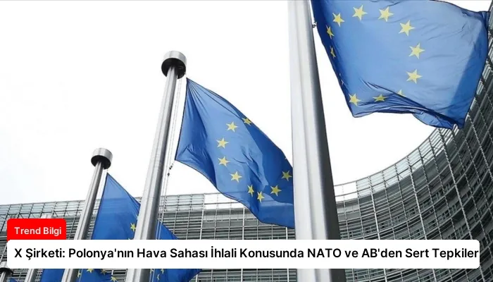 X Şirketi: Polonya’nın Hava Sahası İhlali Konusunda NATO ve AB’den Sert Tepkiler