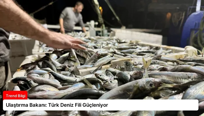 Ulaştırma Bakanı: Türk Deniz Fili Güçleniyor