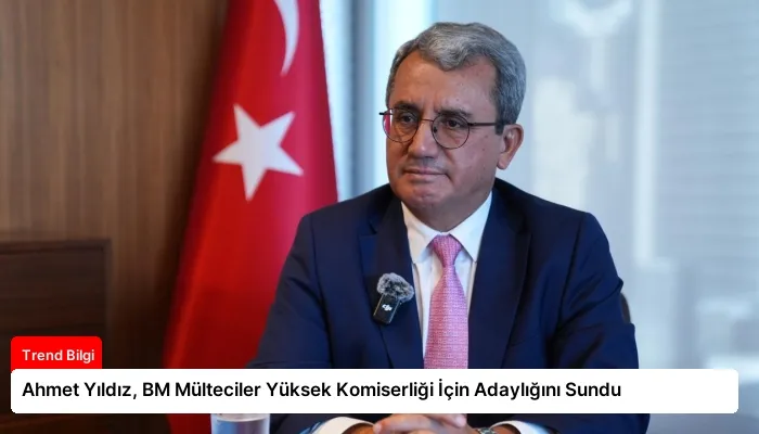 Ahmet Yıldız, BM Mülteciler Yüksek Komiserliği İçin Adaylığını Sundu