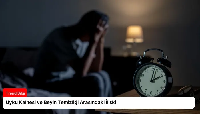 Uyku Kalitesi ve Beyin Temizliği Arasındaki İlişki
