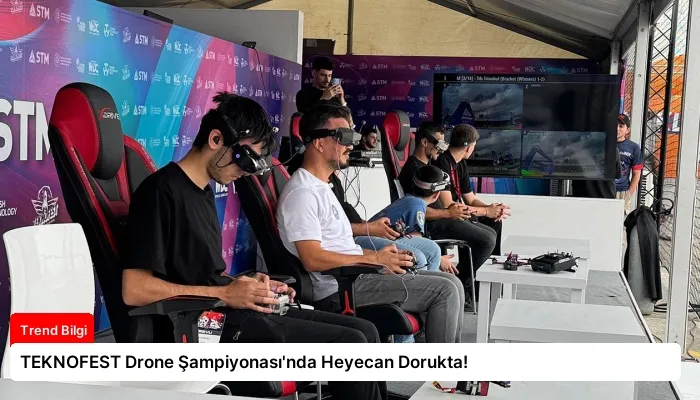 TEKNOFEST Drone Şampiyonası’nda Heyecan Dorukta!