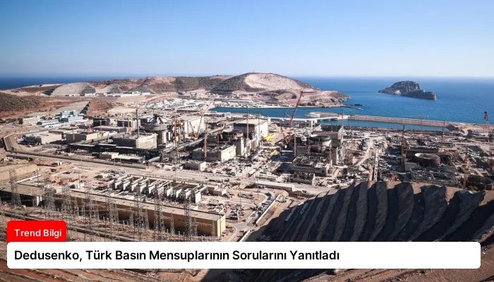 Dedusenko, Türk Basın Mensuplarının Sorularını Yanıtladı