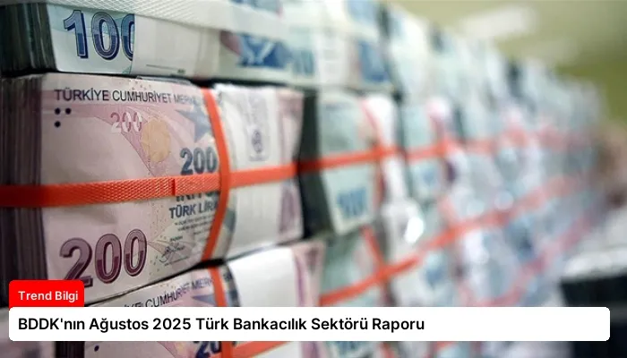 BDDK’nın Ağustos 2025 Türk Bankacılık Sektörü Raporu