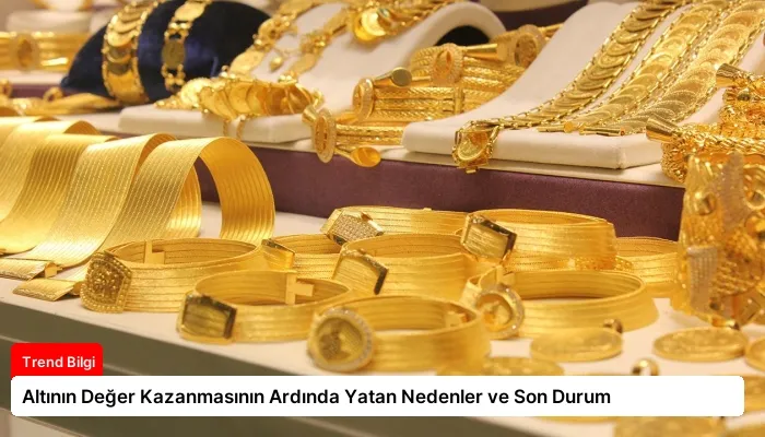 Altının Değer Kazanmasının Ardında Yatan Nedenler ve Son Durum