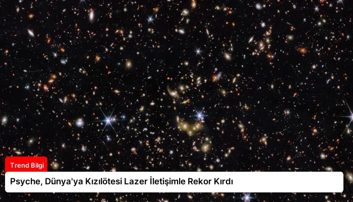 Psyche, Dünya’ya Kızılötesi Lazer İletişimle Rekor Kırdı