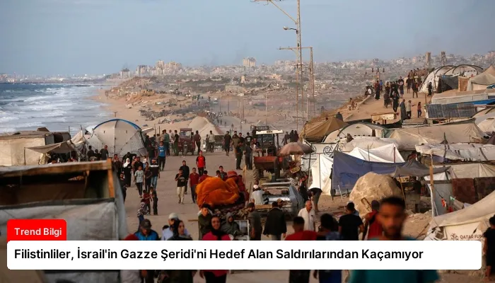 Filistinliler, İsrail’in Gazze Şeridi’ni Hedef Alan Saldırılarından Kaçamıyor