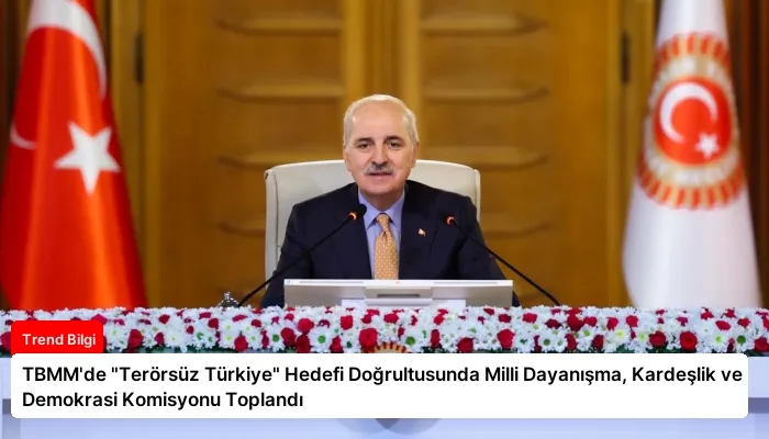 TBMM’de “Terörsüz Türkiye” Hedefi Doğrultusunda Milli Dayanışma, Kardeşlik ve Demokrasi Komisyonu Toplandı