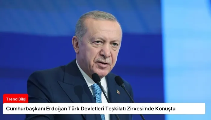 Cumhurbaşkanı Erdoğan Türk Devletleri Teşkilatı Zirvesi’nde Konuştu